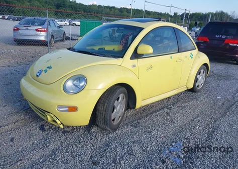 1999 Volkswagen New Beetle Gls from USA, damaged, VIN 3VWCC21C2XM433896
